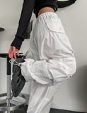 Lorna Pigment Nylon Double Cargo Pants