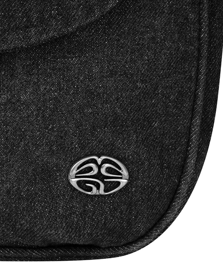 [mahagrid] DENIM CROSS BAG /追跡付 mahagrid(マハグリッド) - デニムクロスバッグ / DENIM CROSS