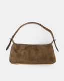 Naon suede cross shoulder bag