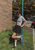 Pumpkin Balloon Miniskirt