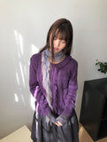 Melien Dot Shirring Muffler