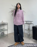 Bolden Stitch Banding Denim Pants