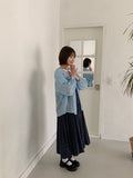 Handka Linen Round Blouse