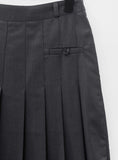 Oven Pleats Midi Skirt