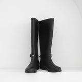 Tevina Buckle Rain Boots