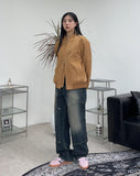 Daiden suede blouson