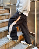 Nello Brushed Nylon Zipper Pants
