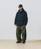 Nylon Big Pocket Hood Anorak