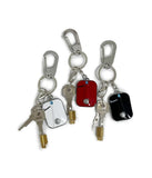 Part Metal Lock Keyring