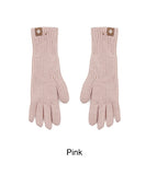 Lavin Finger Hole Knit Gloves