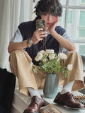 Winster low pocket cotton pants