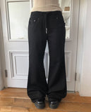 Novan Shibori Elastic Bootcut Pants