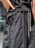 Benmode Stitch Nylon Banding Pants