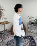 Dion's Printed Long Sleeve T-Shirt