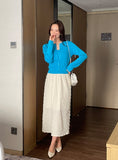 Miette Ribbed Sleeveless Cardigan Set