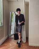Bly Stripe Shorts Slacks