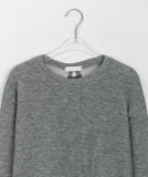 Ikuro Crop Knit Long Sleeve Tee