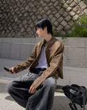 Bolt Vintage Trackline Leather Jacket
