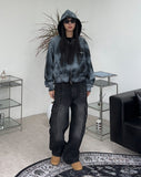 Nerom Dirty Crop Hood Zip-up
