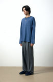 POCKET STRIPE LONG SLEEVE T SHIRT