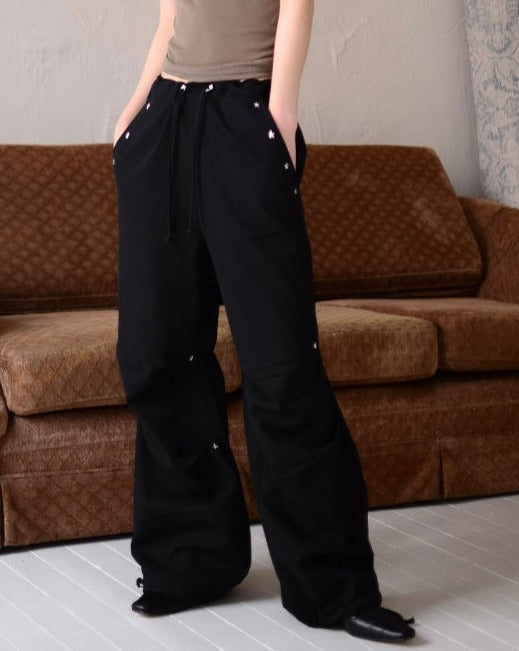 【EEUN】Star Studded Pants EEUN(イウン) - スタースタッズパンツ / Star Studded Pants