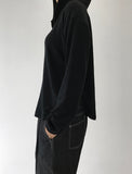 SLENDER SLIT HOODY