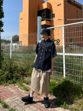 Western Linen Half Shirt