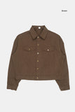 Ely washed loose trucker jacket
