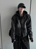Cray Denim Hood Jacket