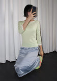 TENCEL LAYERED 3/4 TEE