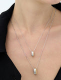 Triple Silver (C) Necklace M
