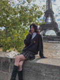 Wappen Cable V-Neck Cardigan