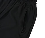 Zipper Semi Wide Banding Slacks