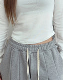 Dian Modal U-Neck Long Sleeve Tee