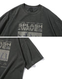 SPLASH WAVE Pigment Short Sleeve T-shirt