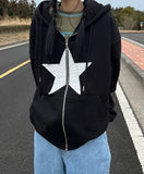 [UNISEX] BIG STAR HOOD ZIP-UP