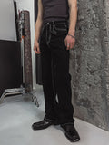 [LANARCH] Edged Stitch Bootcut Denim