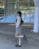 Myumyu Damage Short Denim Pants