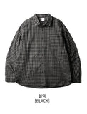 JM Prezel Overfit Check Shirt