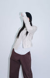 neck button rider jacket