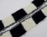 Onk Mohair Stripe Color Matching Long Muffler