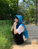 [unisex] Yao Summer Nylon Hood Zip-up Vest