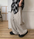 Nendi Summer Wide Cotton Pants