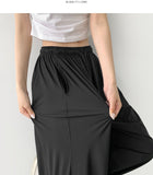 Two-way String Rustling Nylon Span Balloon Wide Banding Pants