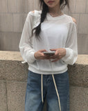 Fend Strap Wide Denim Pants