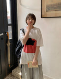 Knitly Embroidered Tomato Short Sleeve Tee