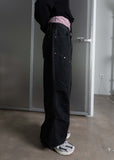 THREE POINT PINTUCK DENIM