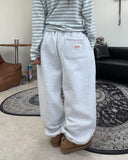 Elrond Patch Boa Jogger Pants