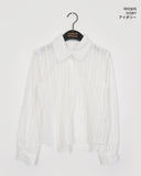 [MADE] Kibot Punching Lace Shirt Blouse