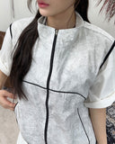 Cardil Nylon Crop Vest